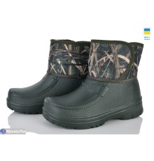 Чоловічі чоботи з піни на зиму (8 пар р.41-45) хакі  "LEO"