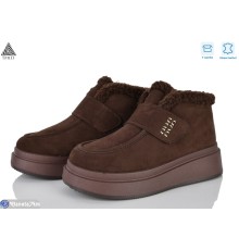 Черевики жіночі на зиму (8 пар р.36-41) коричневий  "STILLI Group"
