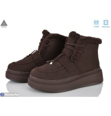 Черевики жіночі на зиму (8 пар р.36-41) коричневий  "STILLI Group"