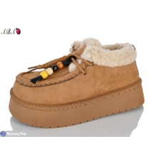 Уггі жіночі на зиму (10 пар р.37-42) camel  "Aba"