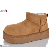 Уггі жіночі на зиму (10 пар р.37-42) camel  "Aba"
