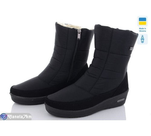 Дутики жіночі на зиму (6 пар р.37-41) чорний  "OLLA"