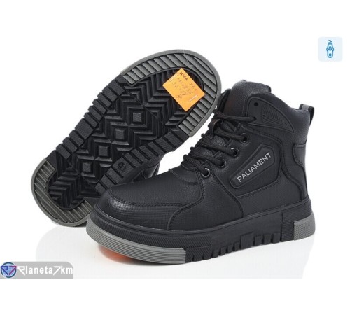 Черевики дитячі на зиму (8 пар р.32-37) чорний  "Normashoes"