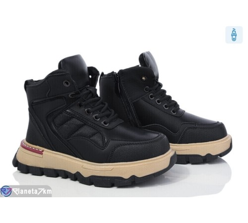 Черевики дитячі на зиму (8 пар р.32-37) чорний  "Normashoes"