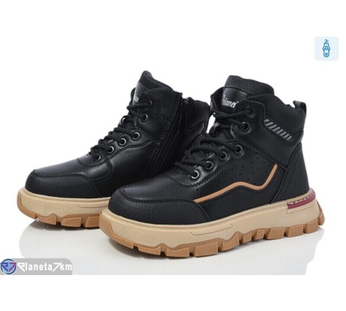 Черевики дитячі на зиму (8 пар р.32-37) чорний  "Normashoes"