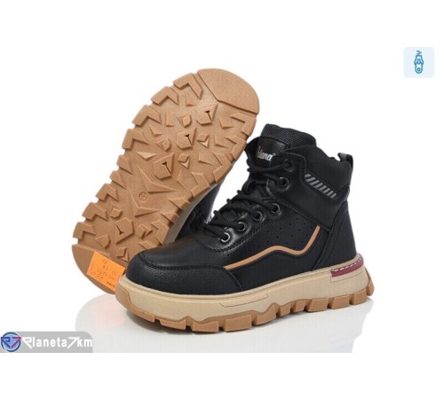 Черевики дитячі на зиму (8 пар р.32-37) чорний  "Normashoes"