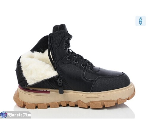 Черевики дитячі на зиму (8 пар р.32-37) чорний  "Normashoes"