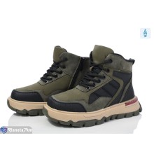 Черевики дитячі на зиму (8 пар р.32-37) зелений  "Normashoes"