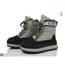 Черевики дитячі на зиму (8 пар р.32-37) зелений  "Normashoes"