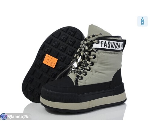 Черевики дитячі на зиму (8 пар р.32-37) зелений  "Normashoes"