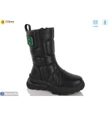 Дитячі чоботи на зиму (8 пар р.32-37) чорний  "BELIES"