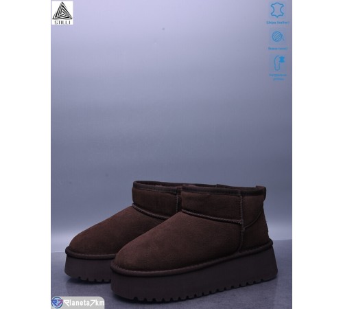 Уггі жіночі на зиму (6 пар р.36-41) коричневий  "STILLI Group"