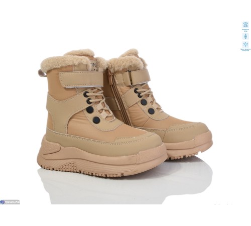 Черевики дитячі на зиму (8 пар р.32-37) бежевий  "Normashoes"