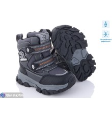 Черевики дитячі на зиму (8 пар р.23-28) сірий  "Normashoes"