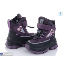 Черевики дитячі на зиму (8 пар р.23-28) фіолетовий  "Normashoes"