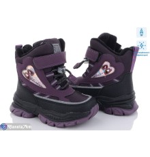 Черевики дитячі на зиму (8 пар р.27-32) фіолетовий  "Normashoes"
