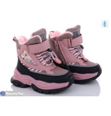 Черевики дитячі на зиму (8 пар р.23-28) рожевий  "Normashoes"
