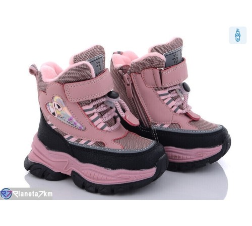 Черевики дитячі на зиму (8 пар р.23-28) рожевий  "Normashoes"