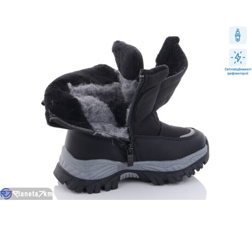 Черевики дитячі на зиму (8 пар р.27-32) чорний  "Normashoes"