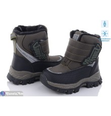 Черевики дитячі на зиму (8 пар р.23-28) зелений  "Normashoes"