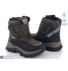 Черевики дитячі на зиму (8 пар р.27-32) зелений  "Normashoes"