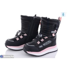 Дутики дитячі на зиму (8 пар р.26-31) чорний  "Normashoes"