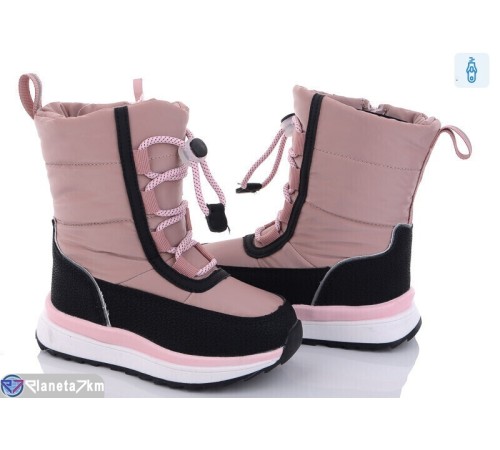 Дутики дитячі на зиму (8 пар р.26-31) рожевий  "Normashoes"