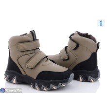 Черевики дитячі на зиму (8 пар р.32-37) хакі  "Normashoes"