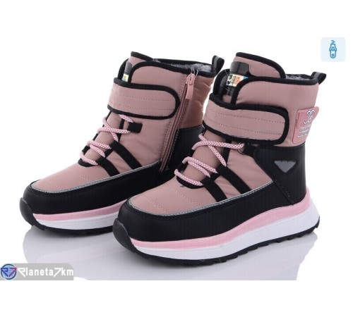 Дутики дитячі на зиму (8 пар р.32-37) рожевий  "Normashoes"