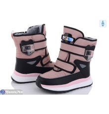 Дутики дитячі на зиму (8 пар р.32-37) рожевий  "Normashoes"