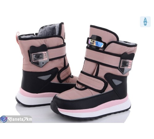 Дутики дитячі на зиму (8 пар р.32-37) рожевий  "Normashoes"