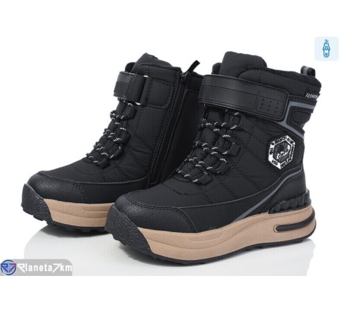 Черевики дитячі на зиму (8 пар р.32-37) чорний  "Normashoes"