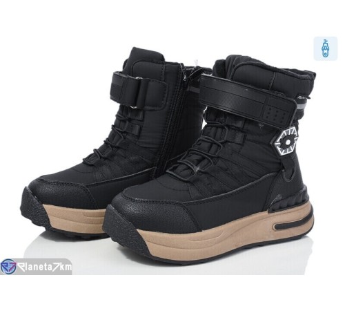 Черевики дитячі на зиму (8 пар р.32-37) чорний  "Normashoes"
