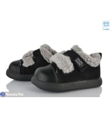 Дитячі туфлі на зиму (8 пар р.26-30) чорний  "Normashoes"