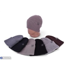Шапка на зиму (5 шт. р.сетка One size) мікс  "VIOLA"