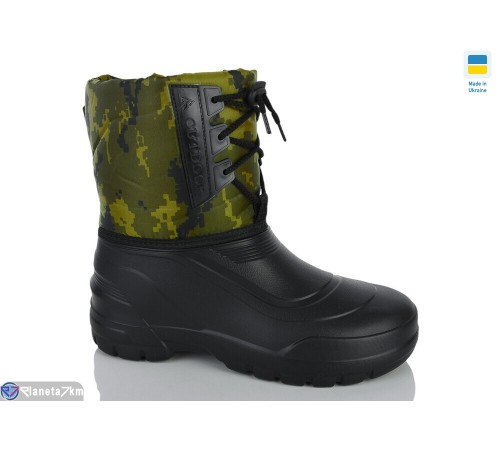 Чоловічі чоботи з піни на зиму (6 пар р.42-45) чорний  "INPIRE"