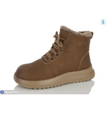 Черевики жіночі на зиму (8 пар р.37-41) коричневий  "Terona"