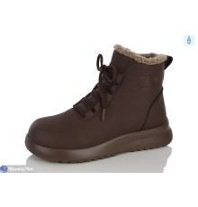 Черевики жіночі на зиму (8 пар р.37-41) коричневий  "Terona"
