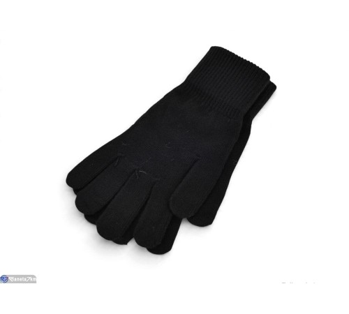 Чоловічі рукавички на зиму (12 шт. р.сетка One size) чорний  "KaPira"