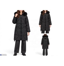 Куртка жіноча на зиму (5 шт. р.сетка M-3XL) чорний  "Masari"