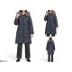 Куртка жіноча на зиму (5 шт. р.сетка M-3XL) графіт  "Masari"