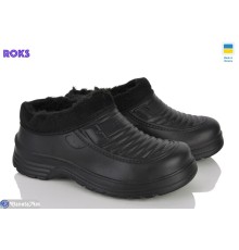 Калоші чоловічі на зиму (8 пар р.41-46) чорний  "Roks"