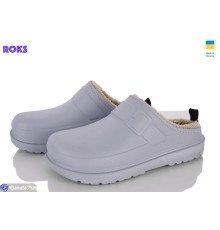 Калоші жіночі на зиму (8 пар р.37-40) графіт  "Roks"