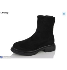 Черевики жіночі на весну/осінь (6 пар р.36-41) чорний  "Trendy"