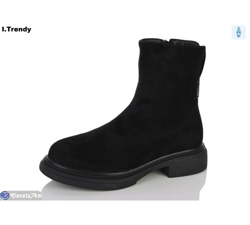 Черевики жіночі на весну/осінь (6 пар р.36-41) чорний  "Trendy"