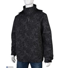 Куртка чоловіча на весну/осінь (5 шт. р.сетка L-4XL) чорний  "Mirella"