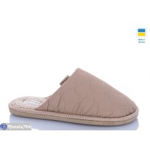 Тапки жіночі на зиму (8 пар р.36-41) бежевий  "MURMUR"