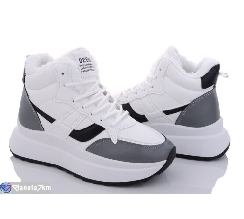 Черевики жіночі на зиму (8 пар р.36-41) білий  "Normashoes"