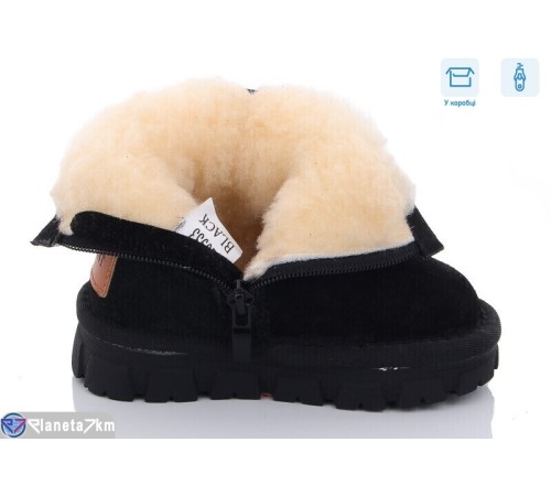 Дитячі Уггі на зиму (8 пар р.21-26) чорний  "Normashoes"
