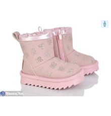 Дитячі Уггі на зиму (8 пар р.22-27) рожевий  "Normashoes"